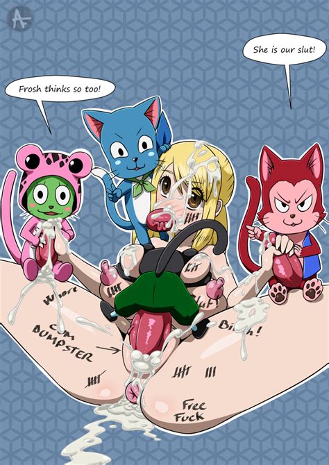 fairy tail gangbang lucy by articfox hentai foundry