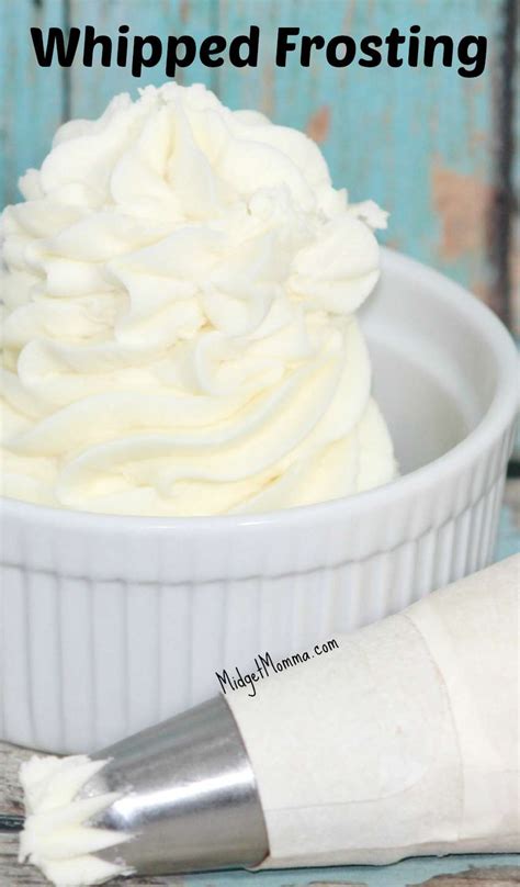 homemade whipped frosting easy frosting recips