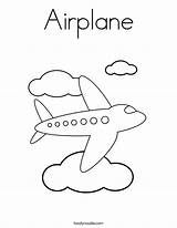 Airplane Pages Coloring Kids Transportation Preschool Great Flight Toddler Color Twistynoodle Sheets Will Aeroplane Plane Flying Printable Party Activities Tracing sketch template