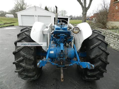 Ford 4000 Tractor And Loader Gas