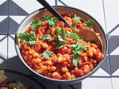 indian dal style baked beans the standard backyard barbecue side takes a global turn with warm