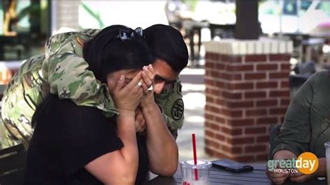 Soldier Surprises Mom After Serving Three Years In The Army Youtube