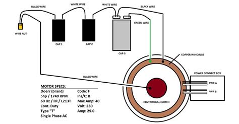 diagram  marathon electric motor single phase wiring diagrams