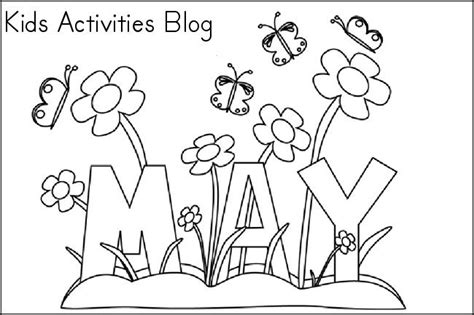 coloring pages   month    printable