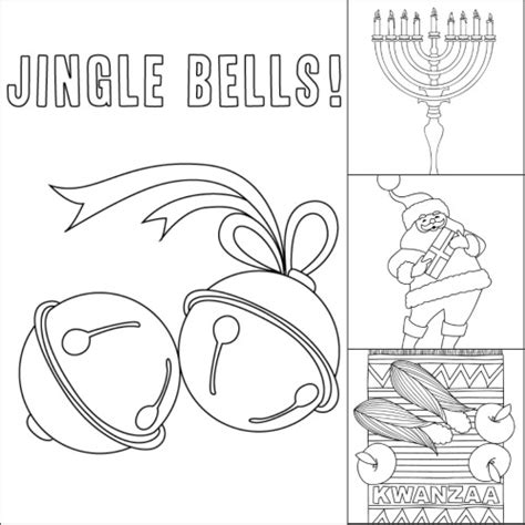 coloring pages   december holidays   takes