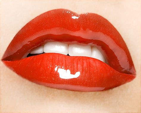 High Glossy Red Lipstick Art Lip Art Red Lipsticks Lipstick Shades