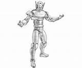 Ultron Coloring Pages Face Avengers Age War Library Clipart Bing Popular sketch template