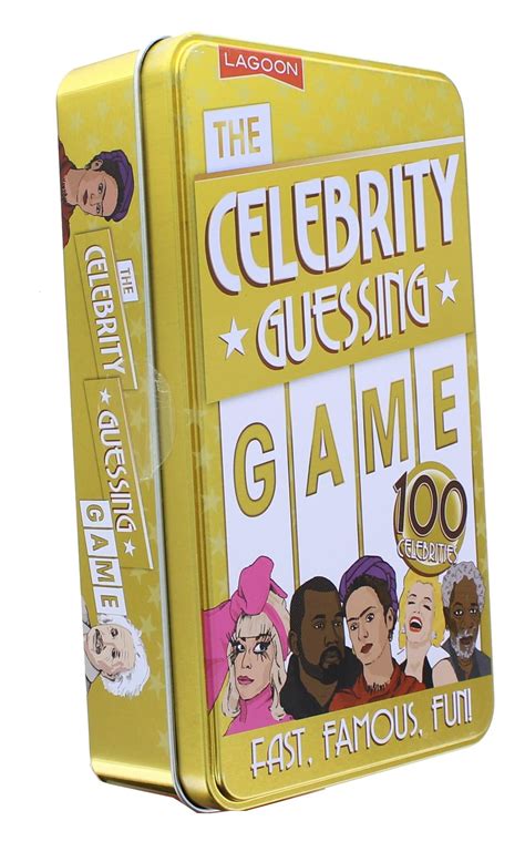 Celebrity Guessing Card Game Free Shipping Toynk Toys