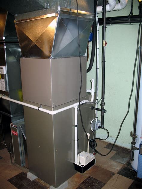furnace ac condensate  humidifier drain plumb  pump yelp