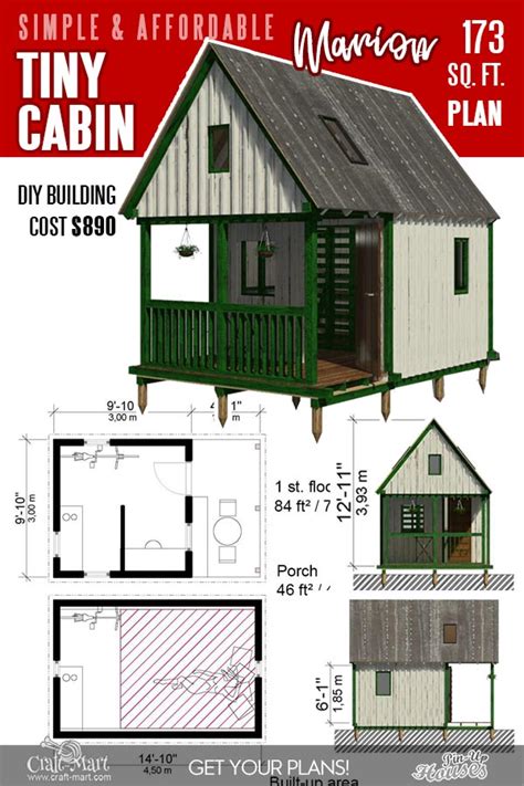 cabin plans  loft  porch cb cabin plan details small cabin plans cabin floor plans