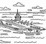 Carrier Navy sketch template
