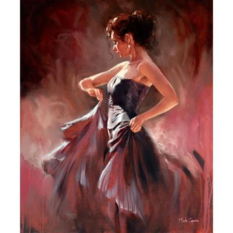 dancing people art oil painting ready  dance figure woman canvas hand painted  painting