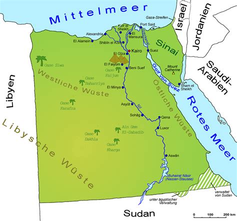 fakten ueber aegypten landkarte      learn