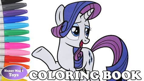 mlp rarity coloring book pages   pony rarity coloring page kids