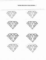 Diamonds Rubies Dimonds sketch template