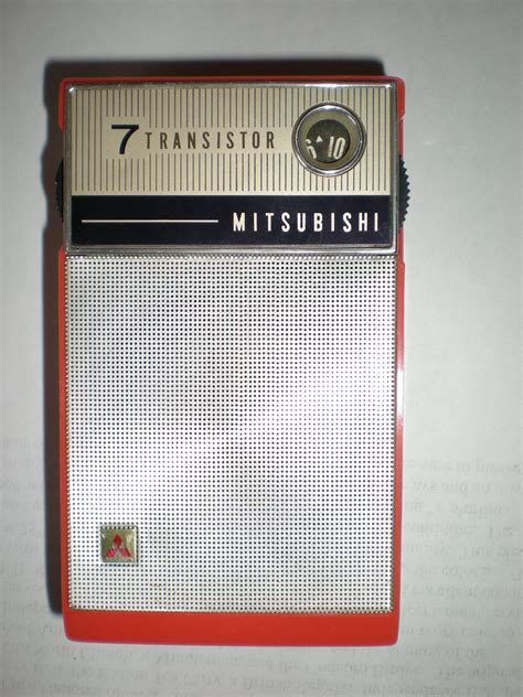 mitsubishi transistor radio  collectors weekly