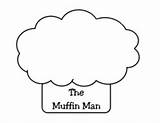 Muffin Man Know Do Nursery Rhyme Clipart Template Worksheets Coloring Pages Cliparts Templates Print Sheet Muffinman Word Library sketch template