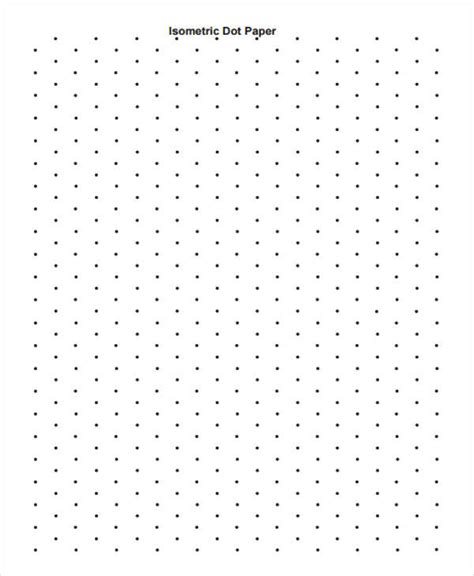 isometric dot paper printable