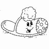 Slippers Surfnetkids Coloring sketch template