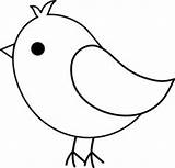 Bird Drawing Simple Birds Drawings Easy Clipart Sketch Flying Kids Draw Hummingbird Phoenix Coloring Line Cute Clip Outline Pages Pikachu sketch template