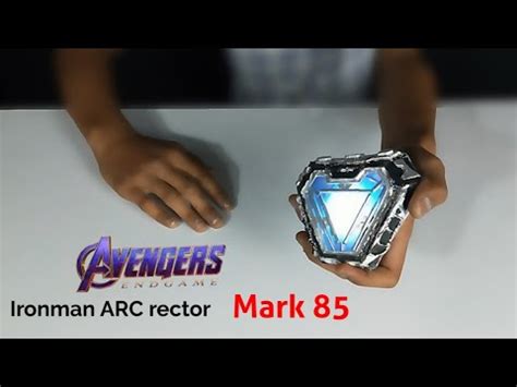 build avengers endgame iron man arc reactor mark