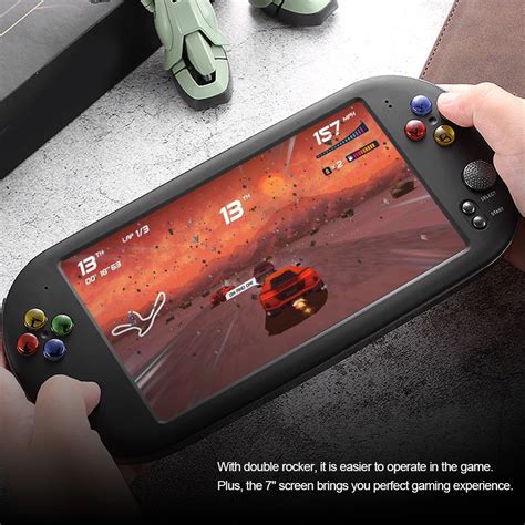 portable game console built   memory handheld game player retro console tv