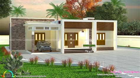 sq ft  bhk flat roof house kerala home design  floor plans  dream houses