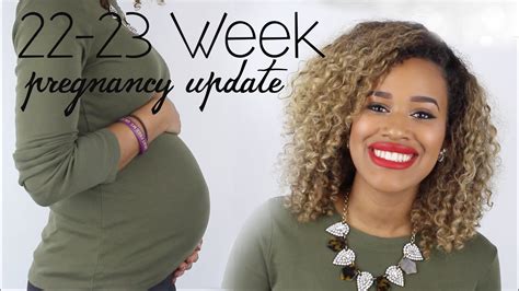 22 23 week pregnancy update bump shot thebethmethod youtube