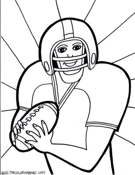 football colouring pages  kids