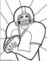 Football Coloring Pages Printable sketch template