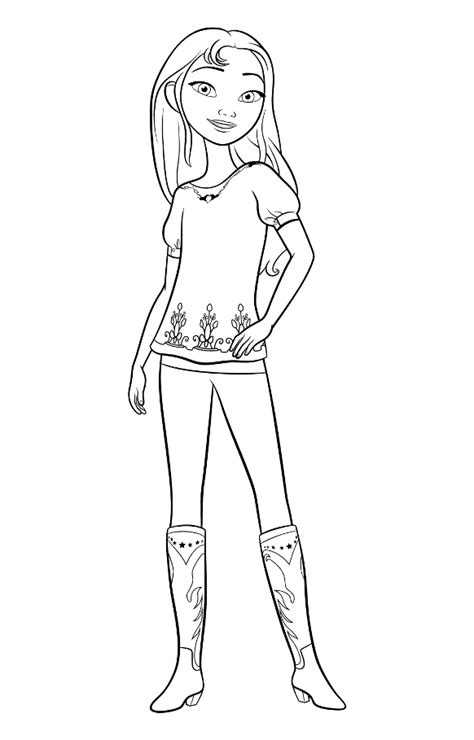 kids  funcom  coloring pages  spirit riding