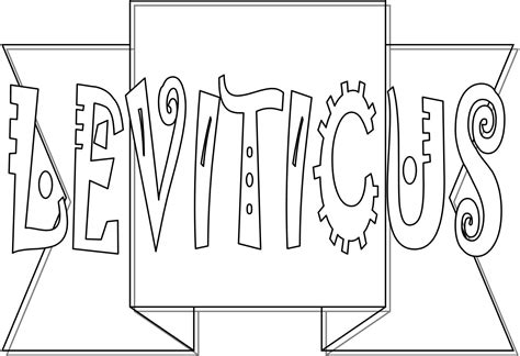 bible coloring pages leviticus books   bible