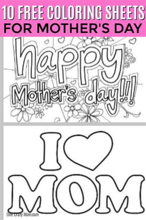 mothers day coloring pages mothers day coloring sheets