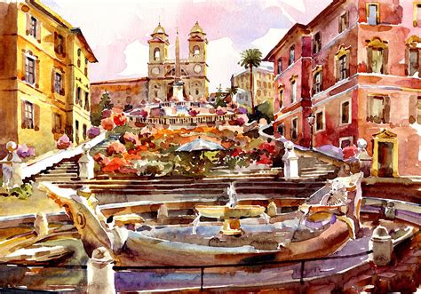 The Travel Art Of Rome Artistic Representations Of Italy