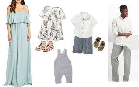 spring family session outfit ideas