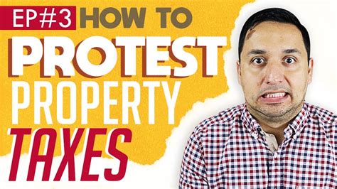 protesting property taxes video    prepare  hearing youtube