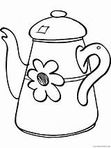 Kettle Coloring4free sketch template