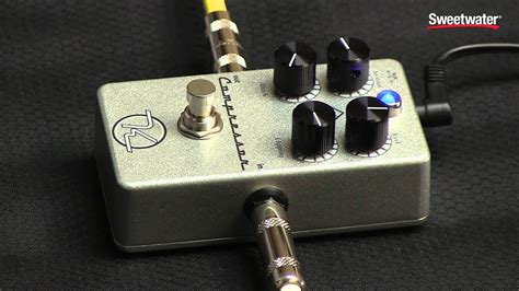 keeley  knob compressor pedal review  sweetwater youtube