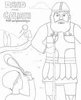 Coloring Goliath David Printable Pages Bible Sheet Kids Print Lesson Coloringhome Color Jesus Plan Storybook Activities Clipart Source Victorious Getdrawings sketch template