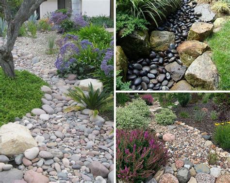 create  stunning dry creek bed