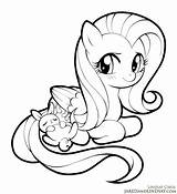 Fluttershy Pony Lcibos Unicorn Beside Mlp Colorear раскраски Mermaid sketch template
