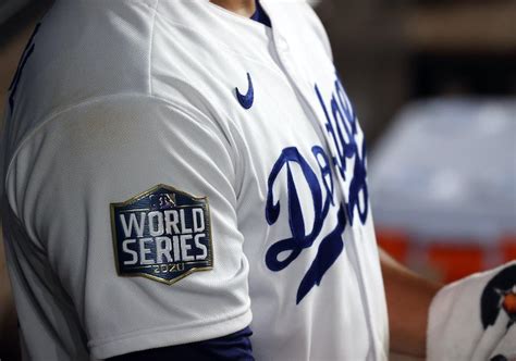 dodgers gold trimmed world series champions cap leaked