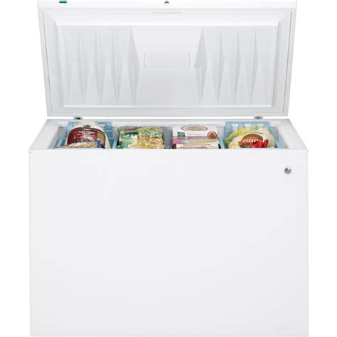 Ge 14 9 Cu Ft Chest Freezer White In The Chest Freezers Department At