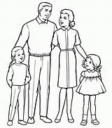 Coloring Family Pages People Jobs Popular Sheets sketch template
