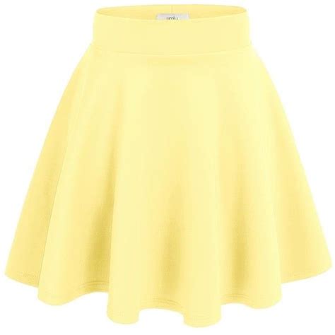 Simlu Womens A Line Flared Skater Skirt 9 99 Liked On Polyvore