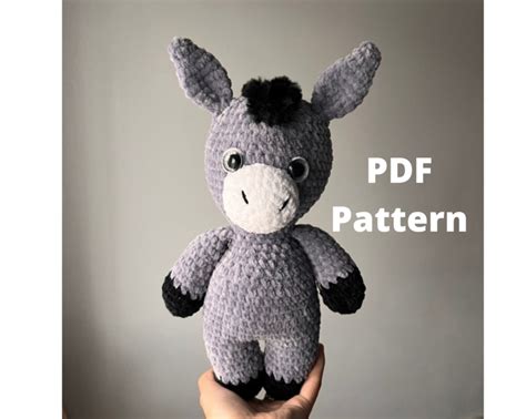 donkey pattern crochet pattern ribblr