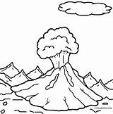 Volcano Coloring Pages Kids Printable Drawing Shield Print Cool2bkids Clipart Volcanoes Sheet Tsunami Clip Volcanic Sheets Natural Getdrawings Books Printables sketch template