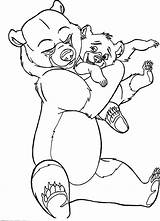 Bear Brother Coloring Pages Deviantart Stonegate Drawings Cartoons Kenai Print Nemo Clifford sketch template