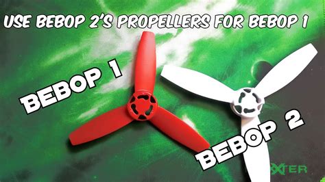 bebop  propellers  bebop  test youtube