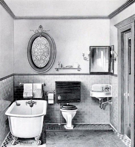 elegant antique bathrooms    sinks tubs tile decor click americana